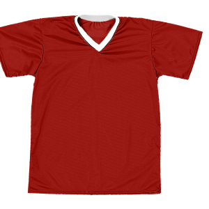 ADULT  SOCCER JERSEY - Red, M
