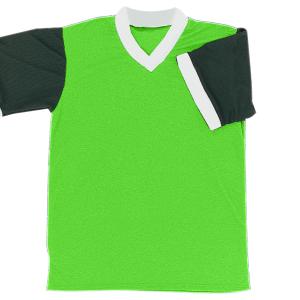 YOUTH SOCCER JERSEY - Neon Green, M