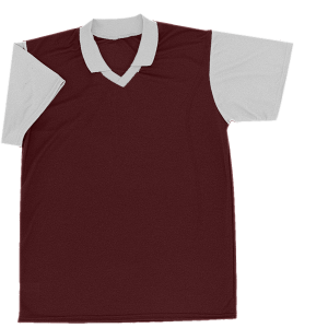 YOUTH SOCCER JERSEY - Maroon, M