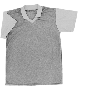 YOUTH SOCCER JERSEY - Silver, M