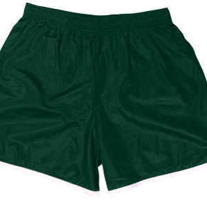 YOUTH TRACK SHORTS - Dark Green, M