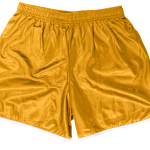YOUTH TRACK SHORTS - Gold, M