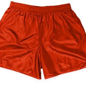 YOUTH TRACK SHORTS - Orange, M