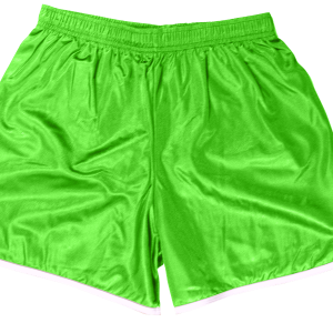 YOUTH TRACK SHORTS - Neon Green, M