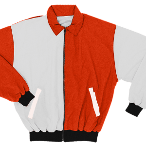 YOUTH WARM UP JACKET - Orange, M