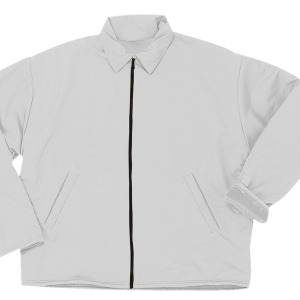 YOUTH WARM UP JACKET - White, M