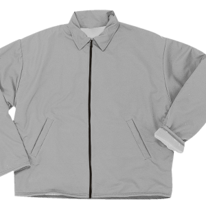 YOUTH WARM UP JACKET - Silver, M