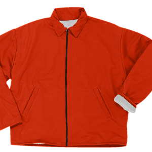 YOUTH WARM UP JACKET - Orange, M