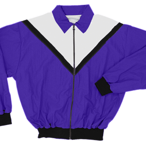 YOUTH WARM UP JACKET - Purple, M