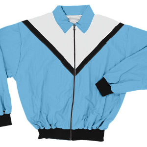 YOUTH WARM UP JACKET - Columbian Blue, M