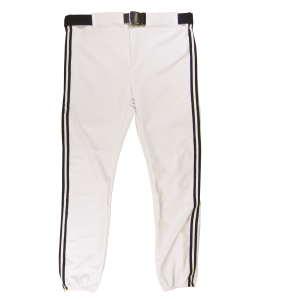 YOUTH BASEBALL PANTS - White, M