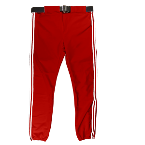 YOUTH BASEBALL PANTS - Red, M