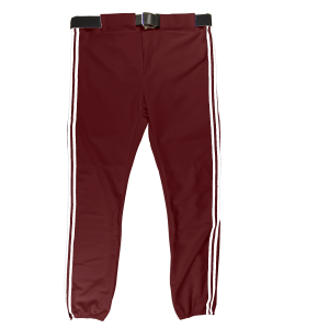 YOUTH BASEBALL PANTS - Maroon, M