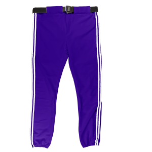 YOUTH BASEBALL PANTS - Purple, M
