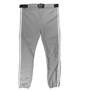 YOUTH BASEBALL PANTS - Silver, M