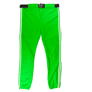 YOUTH BASEBALL PANTS - Neon Green, M