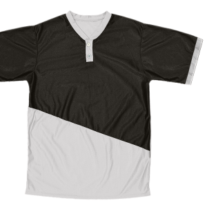 ADULT  BASEBALL JERSEY - White, M