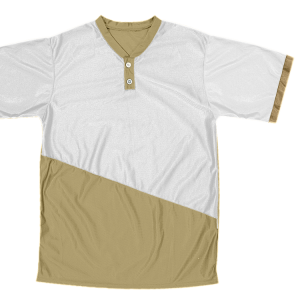 ADULT  BASEBALL JERSEY - Vegas Gold, M