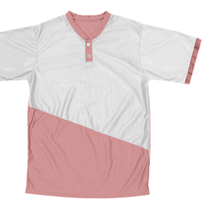 ADULT  BASEBALL JERSEY - Pink, M