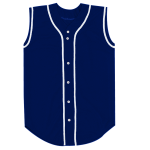 ADULT  BASEBALL JERSEY - Royal Blue, M