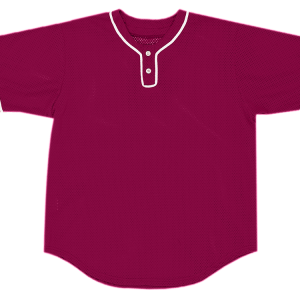 ADULT  BASEBALL JERSEY - Fuchsia, M
