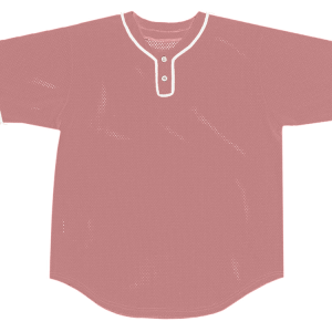 ADULT  BASEBALL JERSEY - Pink, M