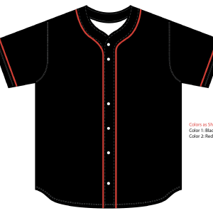 Sublimated Full Button Baseball Jersey