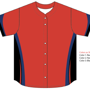 Sublimated Full Button Baseball Jersey
