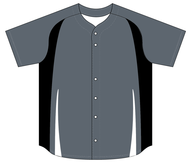 Sublimated Full Button Raglan Sleeve Baseball Jersey