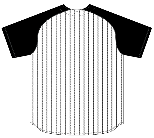 Sublimated Full Button Raglan Sleeve Baseball Jersey