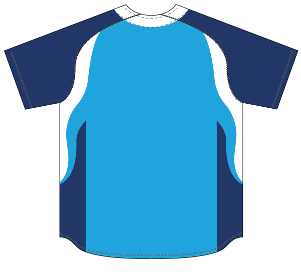 Sublimated Full Button Raglan Sleeve Baseball Jersey