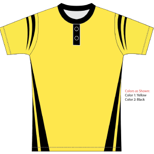 Sublimated Two Button Baseball Jersey