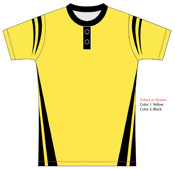 Sublimated Two Button Baseball Jersey