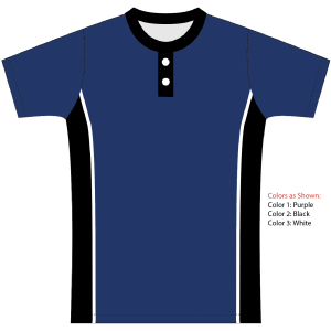 Sublimated Two Button Baseball Jersey