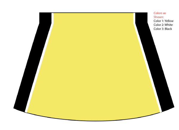 Sublimated A-Line Cheer Skirt