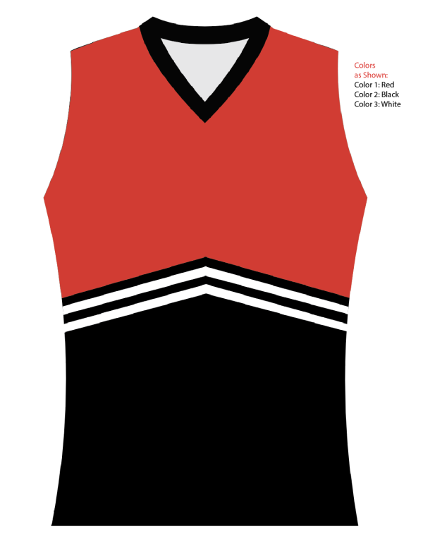Sublimated Cheer Top