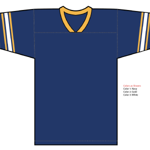Sublimated Football Fan Jersey