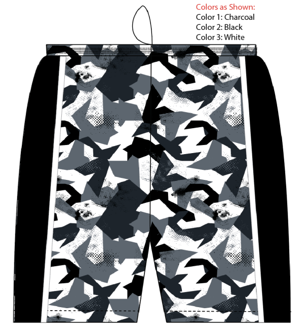 Sublimated Athletic Shorts 7" Inseam