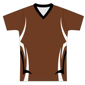 Sublimated Multi-Sport V-Neck T-Shirt