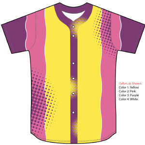 Sublimated Full Button Softball Jersey