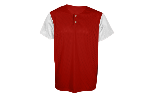 ADULT  2-BUTTON BASEBALL JERSEY