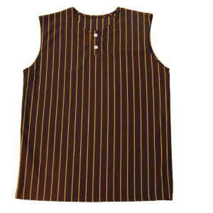 ADULT  BASEBALL JERSEY - Black / Yellow, M