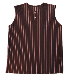 ADULT  BASEBALL JERSEY - BLACK / PINK, M
