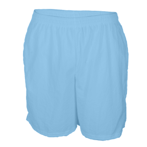 Youth Athletic Shorts - Columbian Blue, M