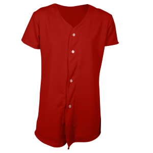 Women's Full Button Softball Jersey