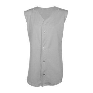 WOMEN'S SOFTBALL JERSEY - Silver, M