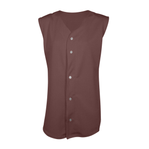 WOMEN'S SOFTBALL JERSEY - Brown, M
