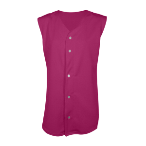 WOMEN'S SOFTBALL JERSEY - Fuchsia, M