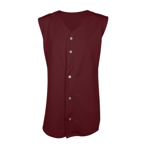 WOMEN'S SOFTBALL JERSEY - Maroon, M
