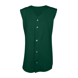WOMEN'S SOFTBALL JERSEY - Dark Green, M